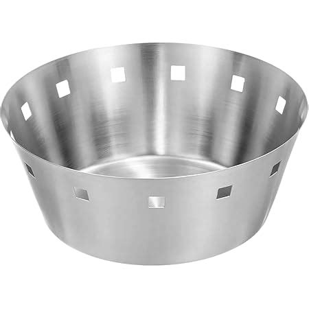 Bridge2shopping Bread Basket Stainless Steel, Round Shaped Roti Basket ...