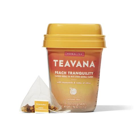 Starbucks Teavana Peach Tranquility, Herbal Tea With Chamomile and ...