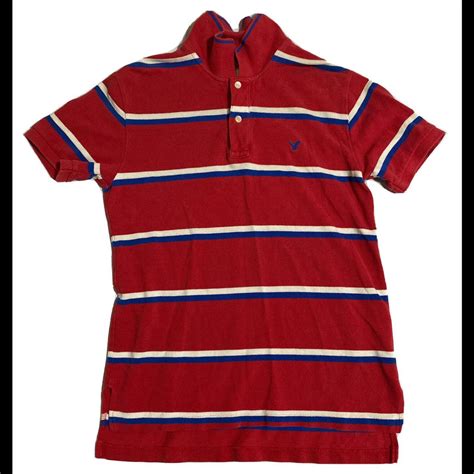 American Eagle Outfitters (RN54485) Red White Blue... - Depop