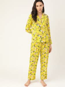ETC Women Printed Multicolor Night Suit Set Price in India - Buy ETC ...