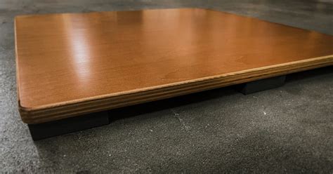 2' x 2' Maple Tap + Irish, Portable Practice Floor - O'Mara Sprung Floors