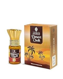Al Ahmed Premium Desert OUDH Attar | 100% Natural Fragrance, Alcohol ...