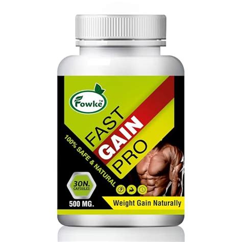 INLAZER Fast Gain Pro | Weight Gain Capsule, Fast Weight, Muscle Gain ...