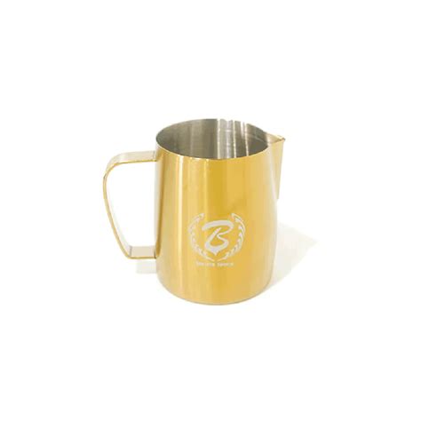 Barista Space Gold Milk Pitcher for Latte Art | BG India – Brewing ...