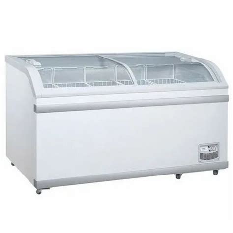 Curved Glass Door Chest Freezer Manufacturer from Mumbai