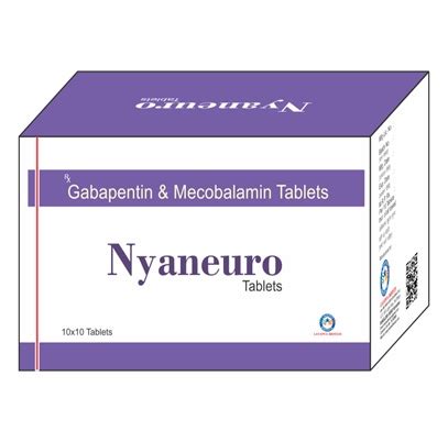 Nyaneuro - Gabpentin & Mecobalamin Tablets - Lavanya Biotech
