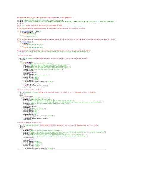 Image result for Computer Science Code Brief Example