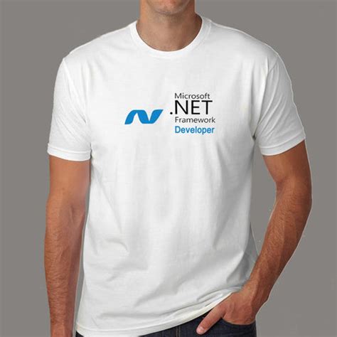 NET Framework Developer T-Shirt - Build with .NET - TEEZ.in