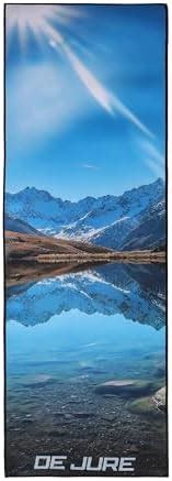 De Jure Fitness Dual Purpose (One Side Meditation Other Side Anti-Skid ...