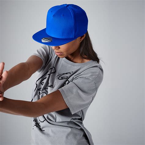 Beechfield 5 Panel Snapback Rapper Cap - B610 kaufen im Großhandel Shop