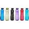 Nayasa Turtle Plastic Bottle | 1000 ML | Set of 6 | BPA Free & Air ...