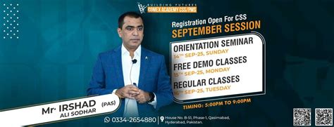 CSS Free Seminar & Demo (Day-01), House No: B-51, Phase-1, Qasimabad ...