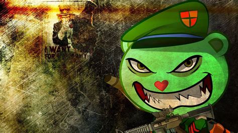 Image result for Happy Tree Friends Flippy HTF