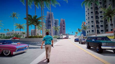 GTA：罪恶都市2020重置版游玩视频！60帧光影追踪【GTA5模组】_哔哩哔哩_bilibili
