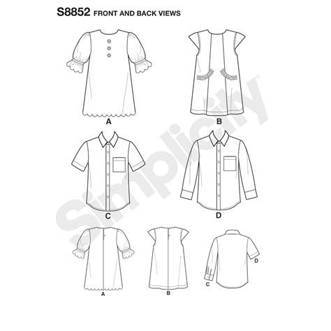 Image result for Simplicity Pattern S8872 Tutorial