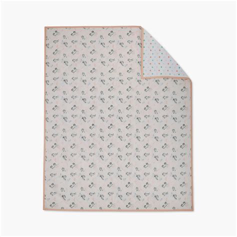 Buy PORTICO Little Peaches Cotton Printed Infant Quilt from Portico at ...