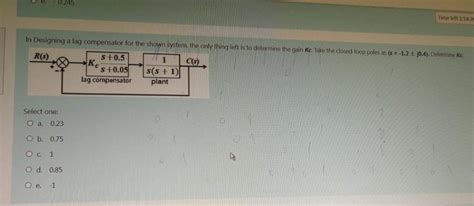 Lag Compensator for Control System 的图像结果
