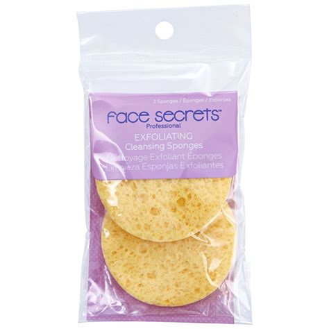 Buy Face Secrets Professional Exfoliating Cleansing Sponges Online at ...