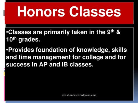 PPT - VHS HONORS PROGRAM PowerPoint Presentation, free download - ID ...