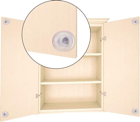 Buy 30 pcs Glass Top Table Bumpers with Stem, Clear Rubber Grippers ...