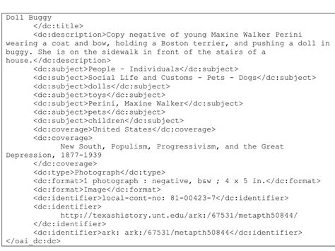 Image result for Metadata Table Example