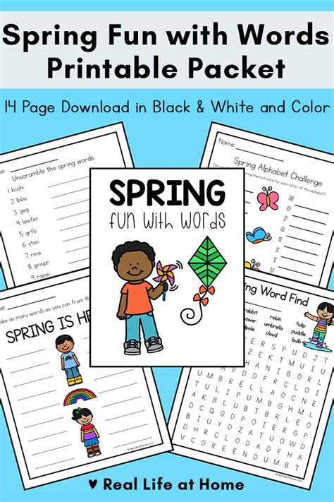 Image result for Spring a Words for First Graders