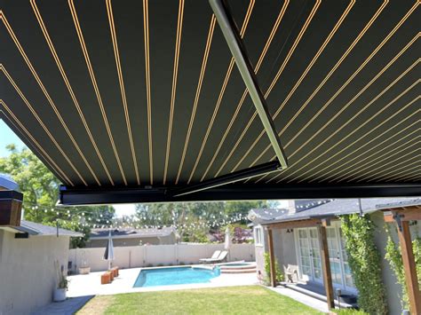 Motorized Retractable Patio Awnings – Exclusive Awnings Company