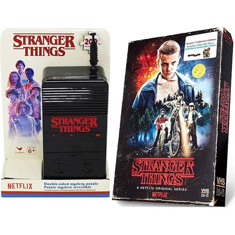 Buy Crew of Stranger Things Box Season 1 DVD & Blu Ray Exclusive VHS ...