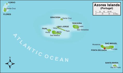 Azores Map 的图像结果