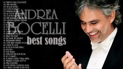 Best Of Andrea Bocelli - Top 30 Best Songs - Lo Mejor De Andrea Bocelli ...