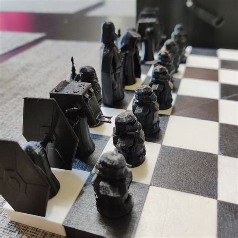 3D printed Star Wars Chess set・Cults