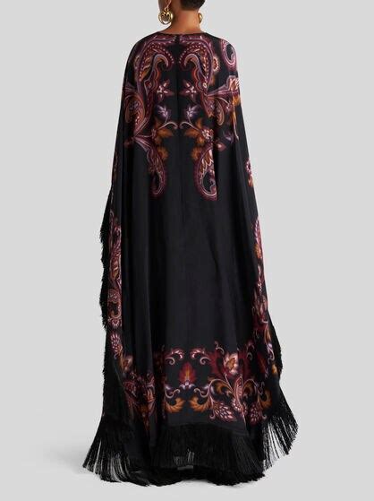 PRINTED SILK DRESS | Dresses | ETRO
