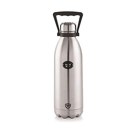 Cello Swift Thermosteel Water Bottle with Handle 1800ml, Silver ...