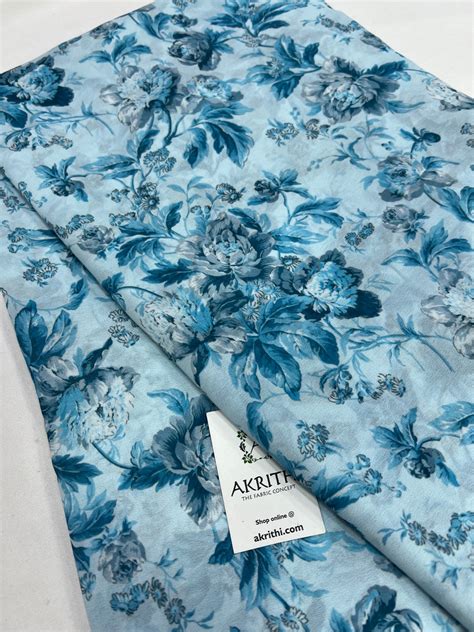Buy printed georgette fabric online : printed fabrics online – Akrithi