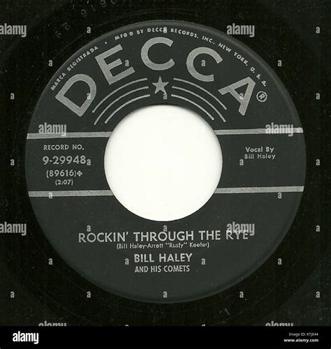 Decca 9 29948 is a record release titled 'Rockin’ Through the Rye ...