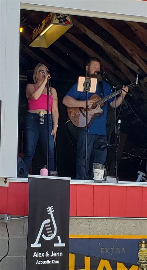 Alex & Jenn Duo: Fish Fry and Live Music in Knucklehead beer garden ...