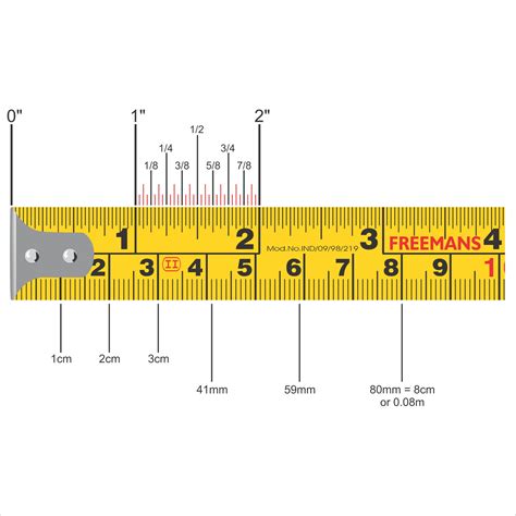 Printable Centimillimeter to Inches Conversion Chart Printable | FREE ...