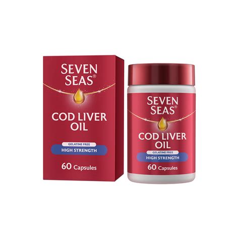 Buy Seven SeasHigh Strength Cod Liver Oil s With Omega-3, Fish Oil ...