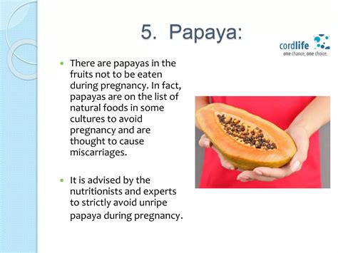 When To Avoid Papaya