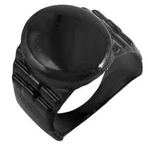 Memoir Brass Black Oval shape Evil protection Fashion finger ring Men ...