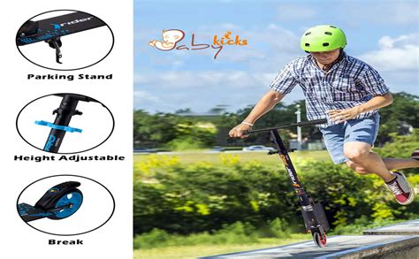 Babykicks Rider Pro 2 Wheels Scooter for Kids, Unisex Scooter for Kids ...