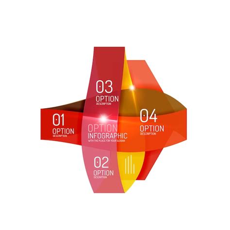 Vektorgeometrische abstrakte Infografik-Hintergrundvorlage für Workflow ...