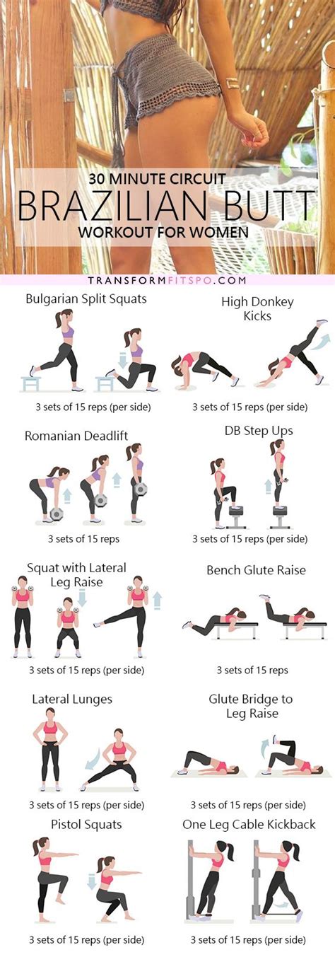 21 Workouts For Women That Will Help You Get The Perfect Booty ...
