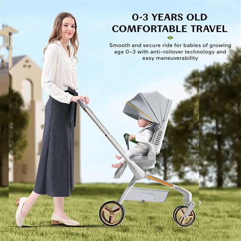 Best Stroller for Baby with Canopy - High View Stroller for Baby