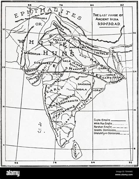 Free Blank Printable Ancient India Map