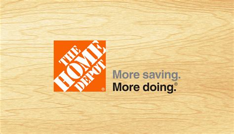 Home Depot Logo More Saving
