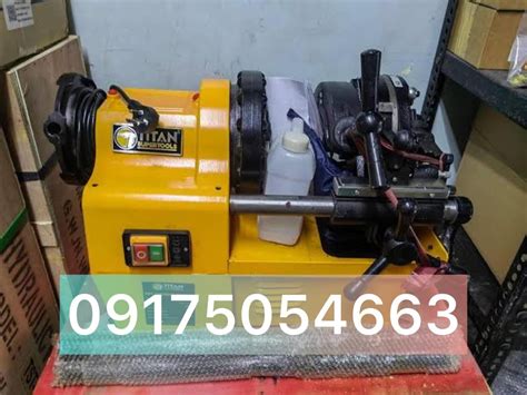 Image result for Waste of Pipe Threading Machine