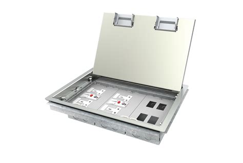 22 Series Stainless Steel Floor Box (Single Box Base) - CMD Ltd