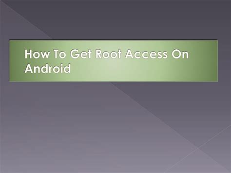 Image result for How to Get Root Android