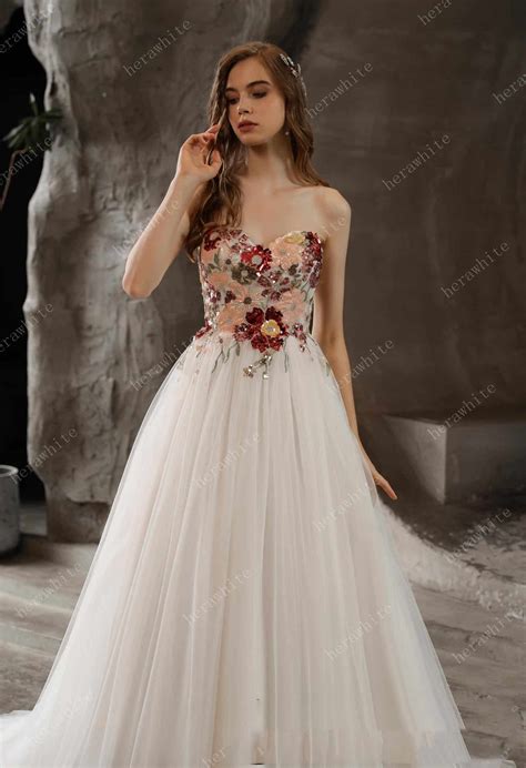 Strapless Princess Bridal Gown with Tulle Skirt | Bridal Australia™